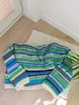 Sweter kolorowy wloczka