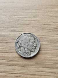 USA,  5 centów 1936, Indianin