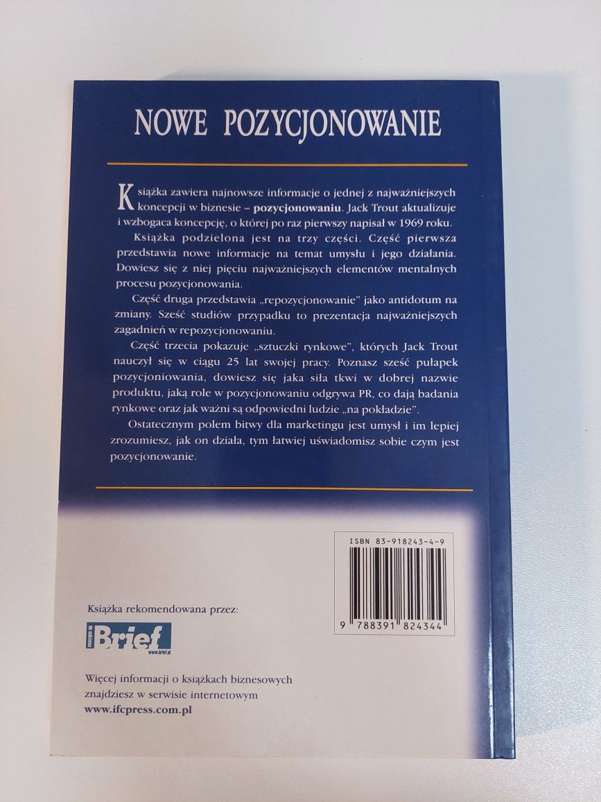 Nowe pozycjonowanie- Jack Trout, Steve Rivkin