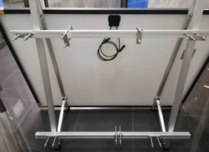 Aluminiowa konstrukcja system balkonowy na ogrodzenie fotowoltaika