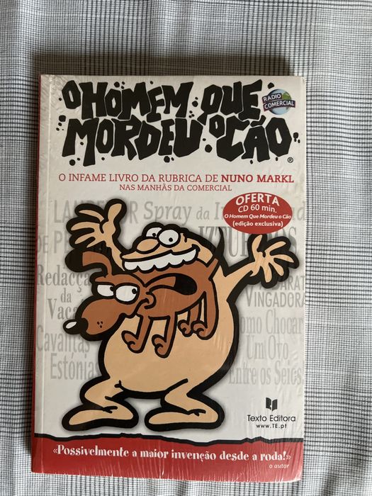 O Homem que mordeu o cao - livro original de 2002