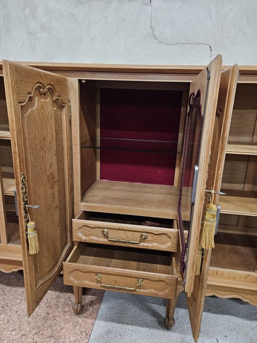 Wysoka komoda ludwikowska kredens Francja /