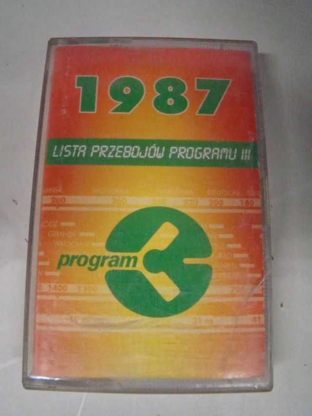 Kaseta VARIOUS  Lista Przebojów Programu III 1982 / 84 / 85 / 86 / 87
