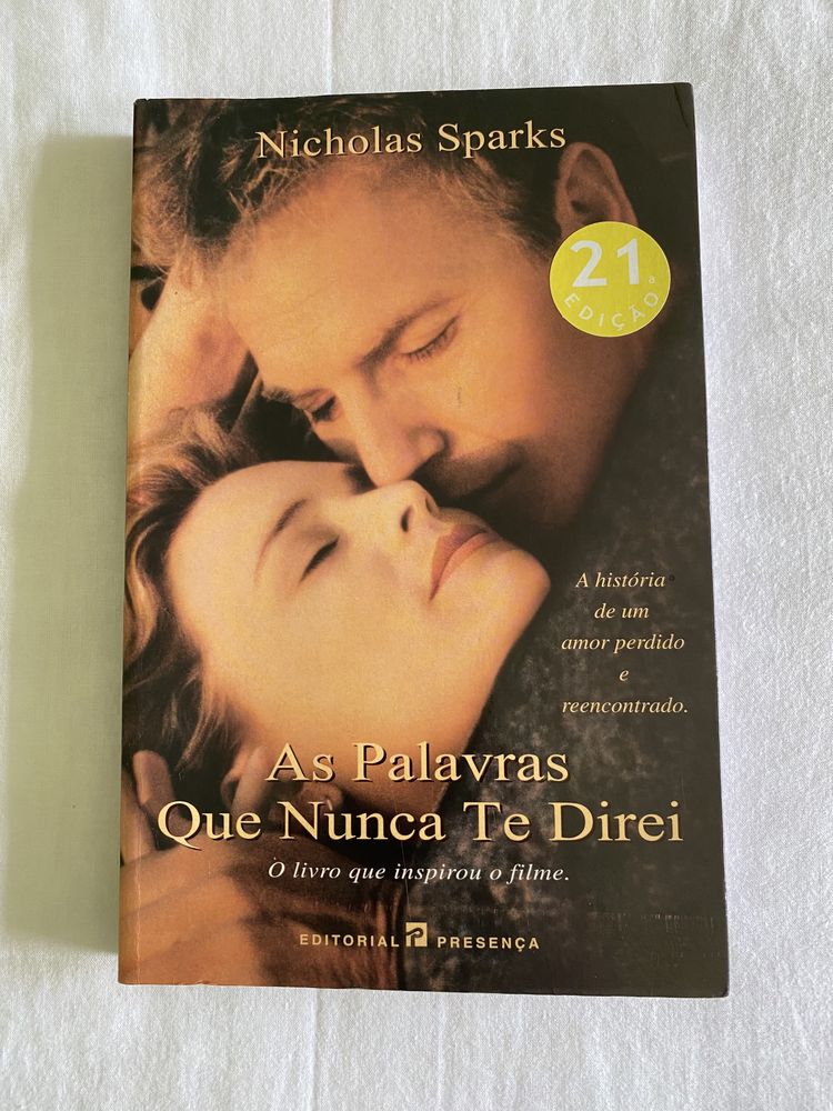 As palavras que nunca te direi - Nicholas Sparks