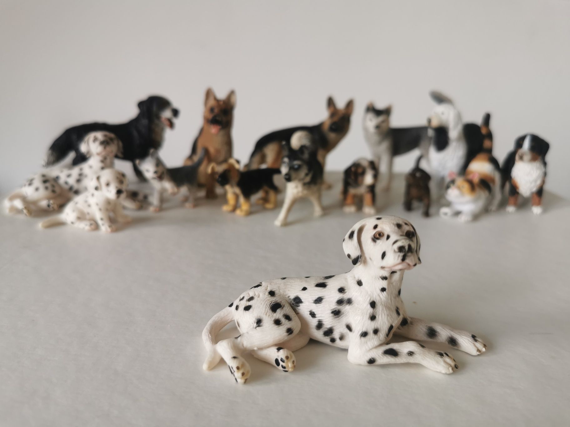 Pies piesek Dalmatyńczyk 16319 figurka psa Schleich Unikat!