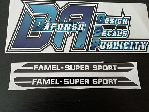 Autocolantes Famel Super Sport