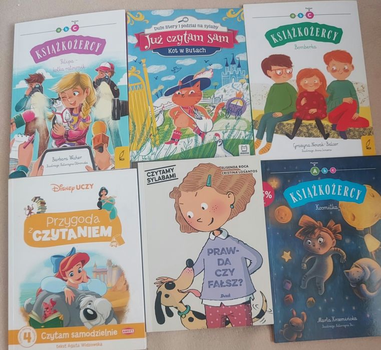 Książki do nauki czytania poziom 2 i 3