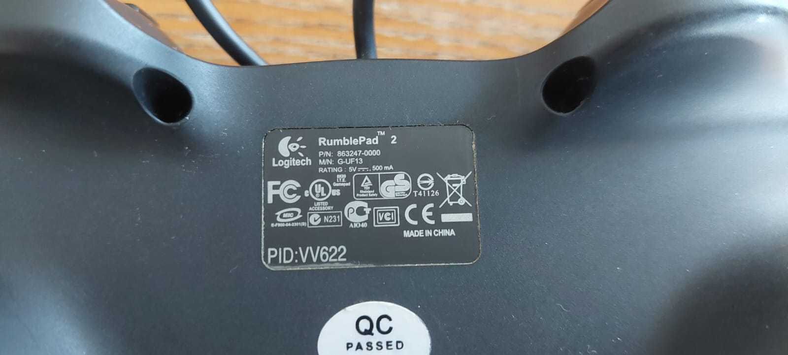 Zestaw padów oryginalne Logitech / pad / Gamepad USB 100 % sprawne