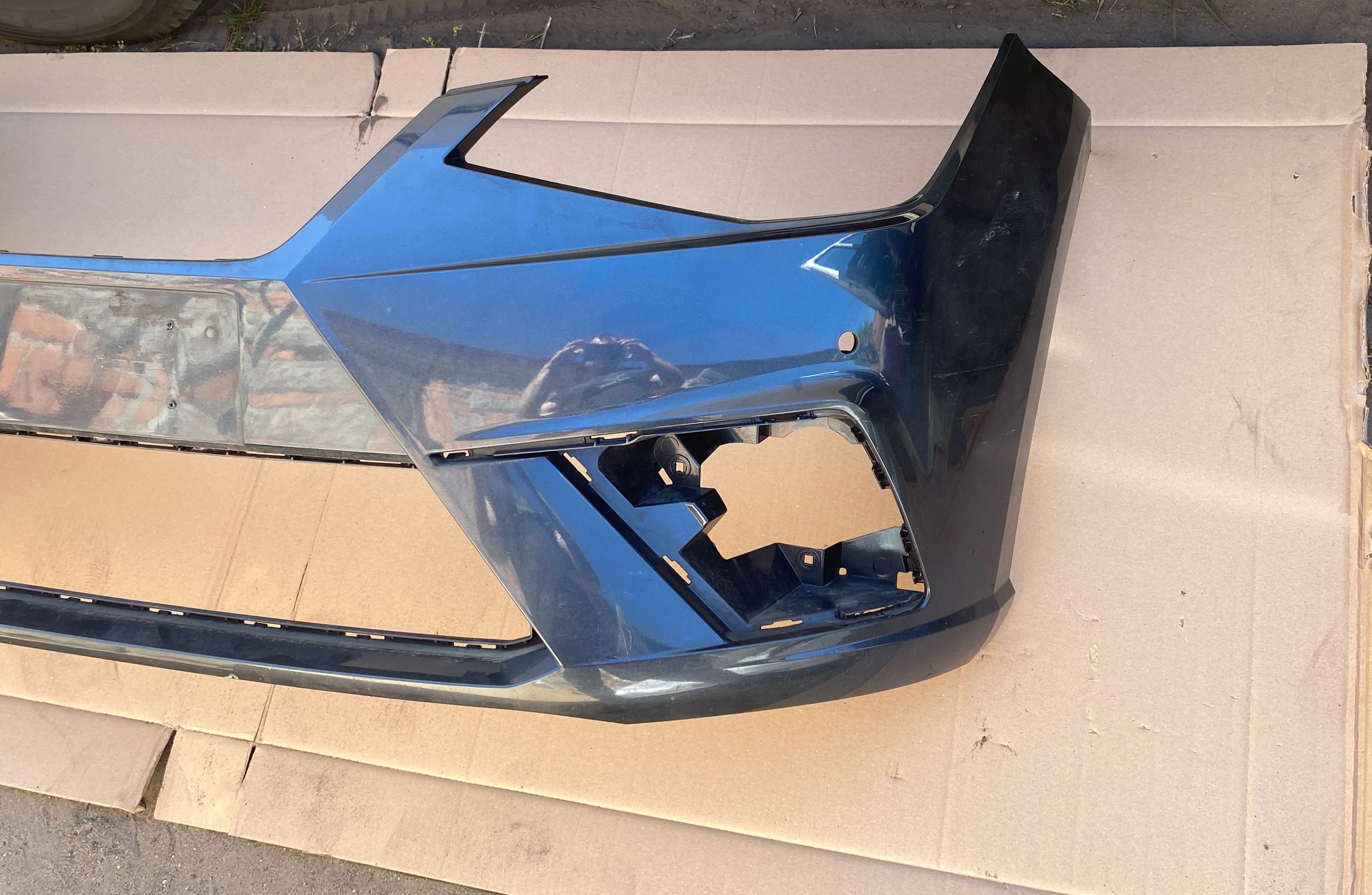 Seat Ibiza V 6F0 zderzak przedni przód idealny oryginał