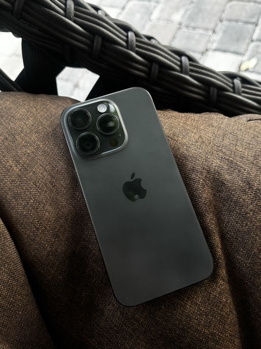 iPhone 15 pro black, 128 gb/ Айфон 15 про чорний 128 гб