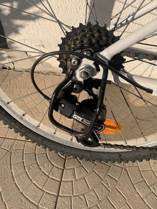 Bicicleta criança branca