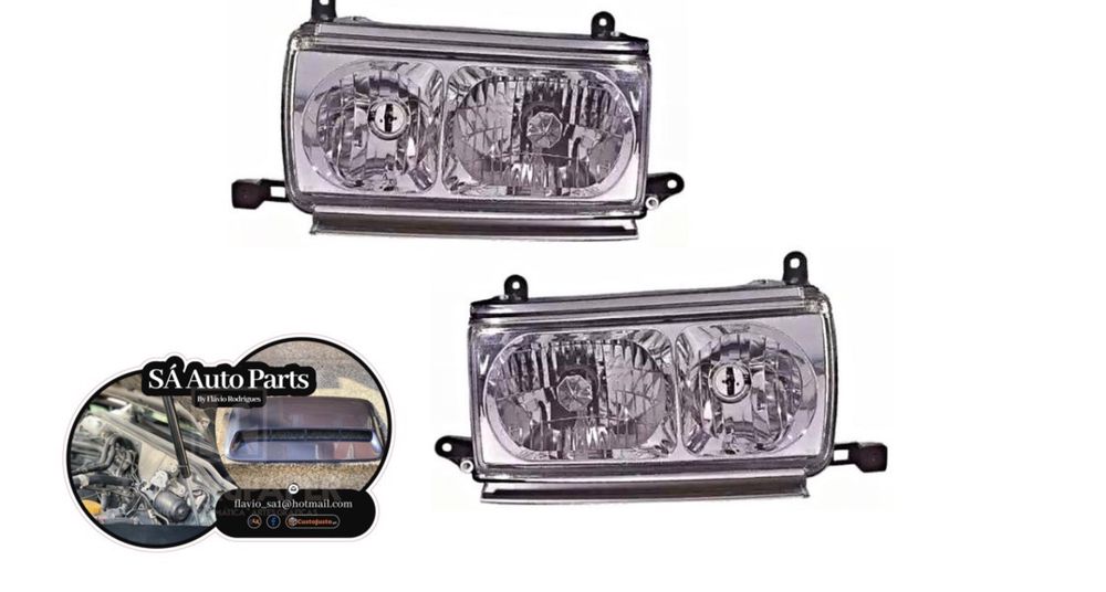 FAROIS, PISCAS E MINIMOS CRISTAL TOYOTA LAND CRUISER 80