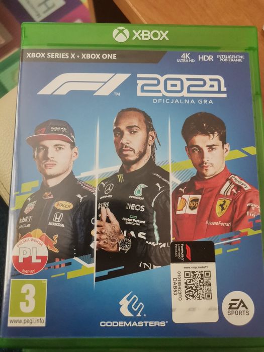 Gra na Xbox one F1 2021
