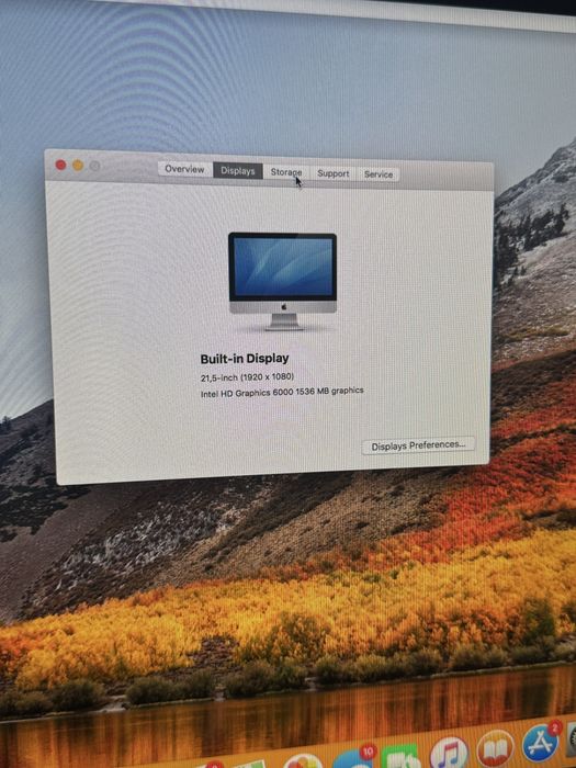 iMac 21,5 cala, koniec 2015