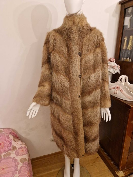 Futro naturalne piękne