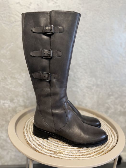 Сапожки Ecco шкіра 39-39,5 розмір