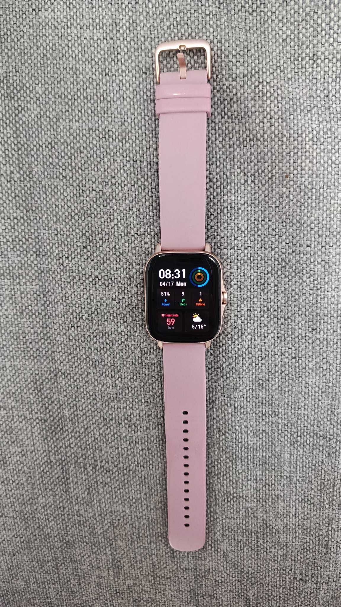 Smartwatch AMAZFIT GTS 2E Fioletowy (Lilac Purple)
