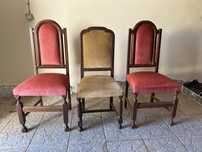 Cadeiras Vintage em tecido