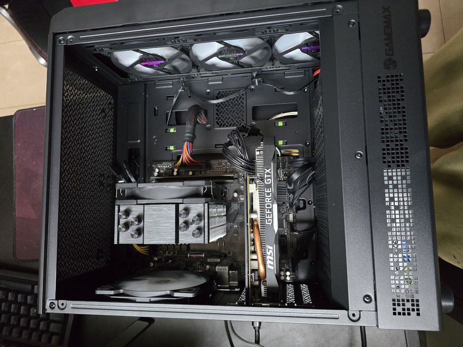 Ігровий системник Ryzen 5 5500 Geforce GTX 1660 super  16gb ddr4 ssd