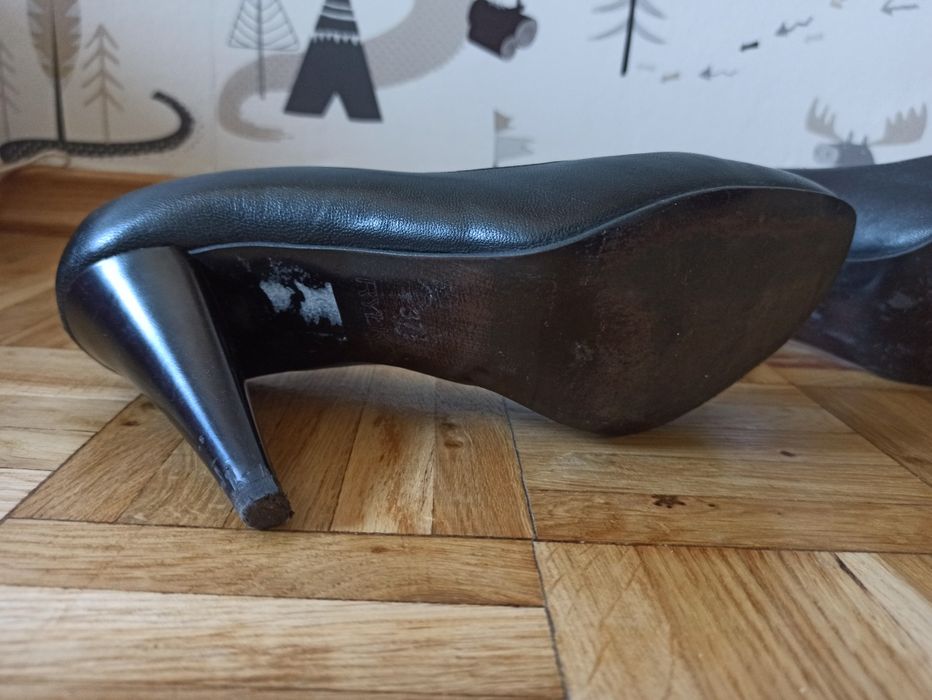 Buty damskie czółenka Ryłko 37 obcas