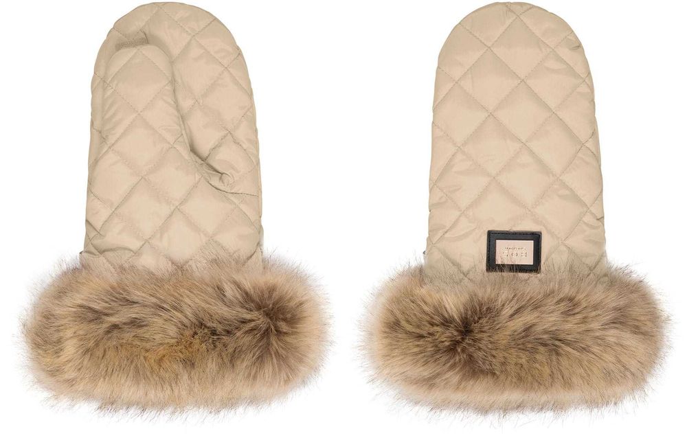 Bjallra Handmuff Uniwersalne Rękawiczki Muffki Do Wózka Creme Diamond
