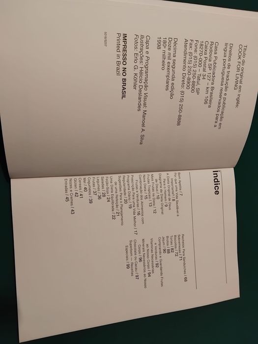 Livro “os campeões são vegetarianos …e você?”