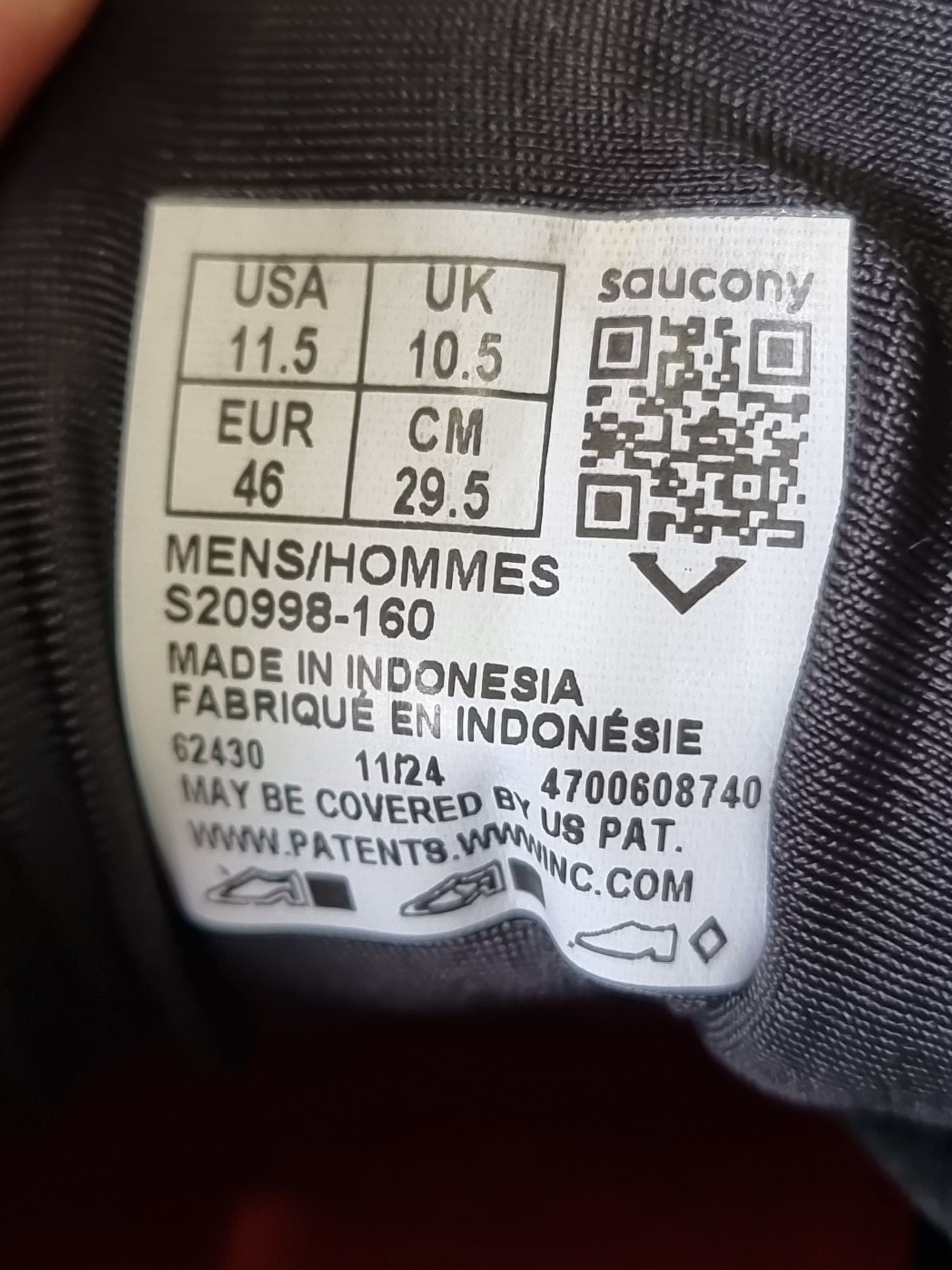 Оригінал 100% чоловічі кросівки Saucony Guide 18  EUR 46