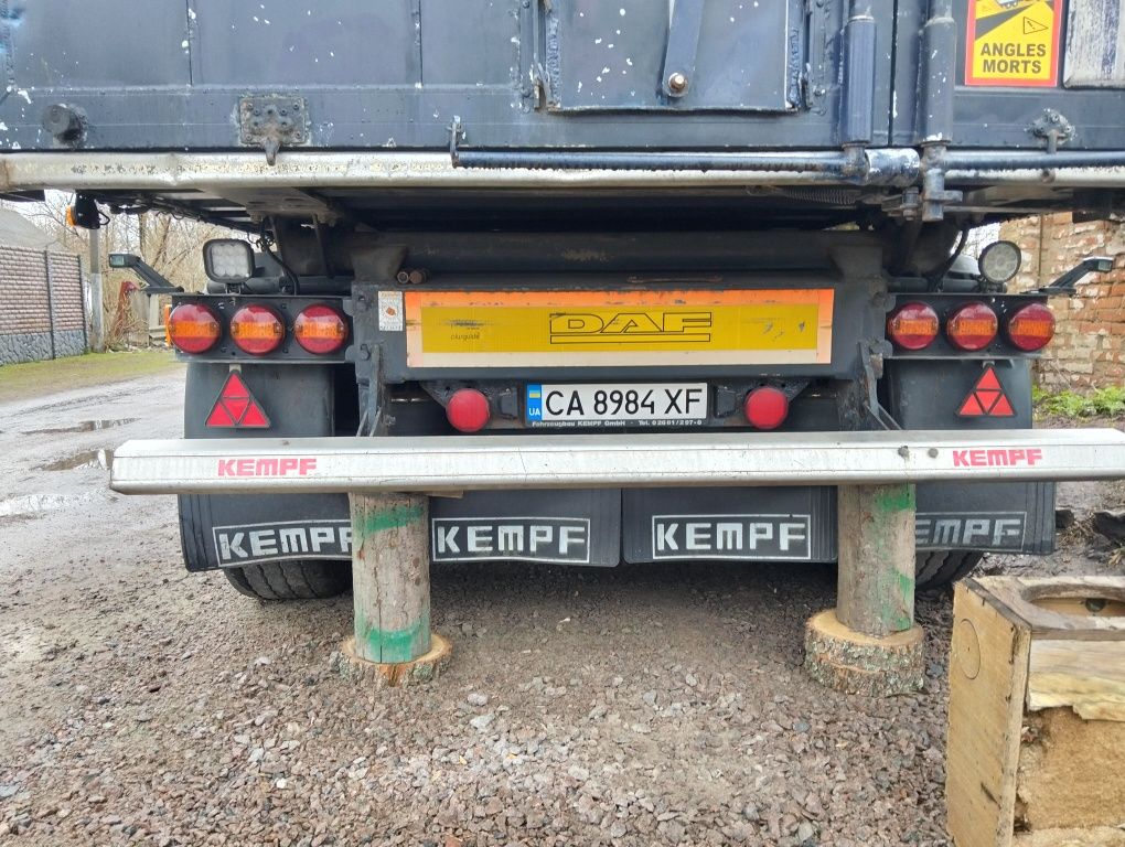 Напівпричіп самоскид