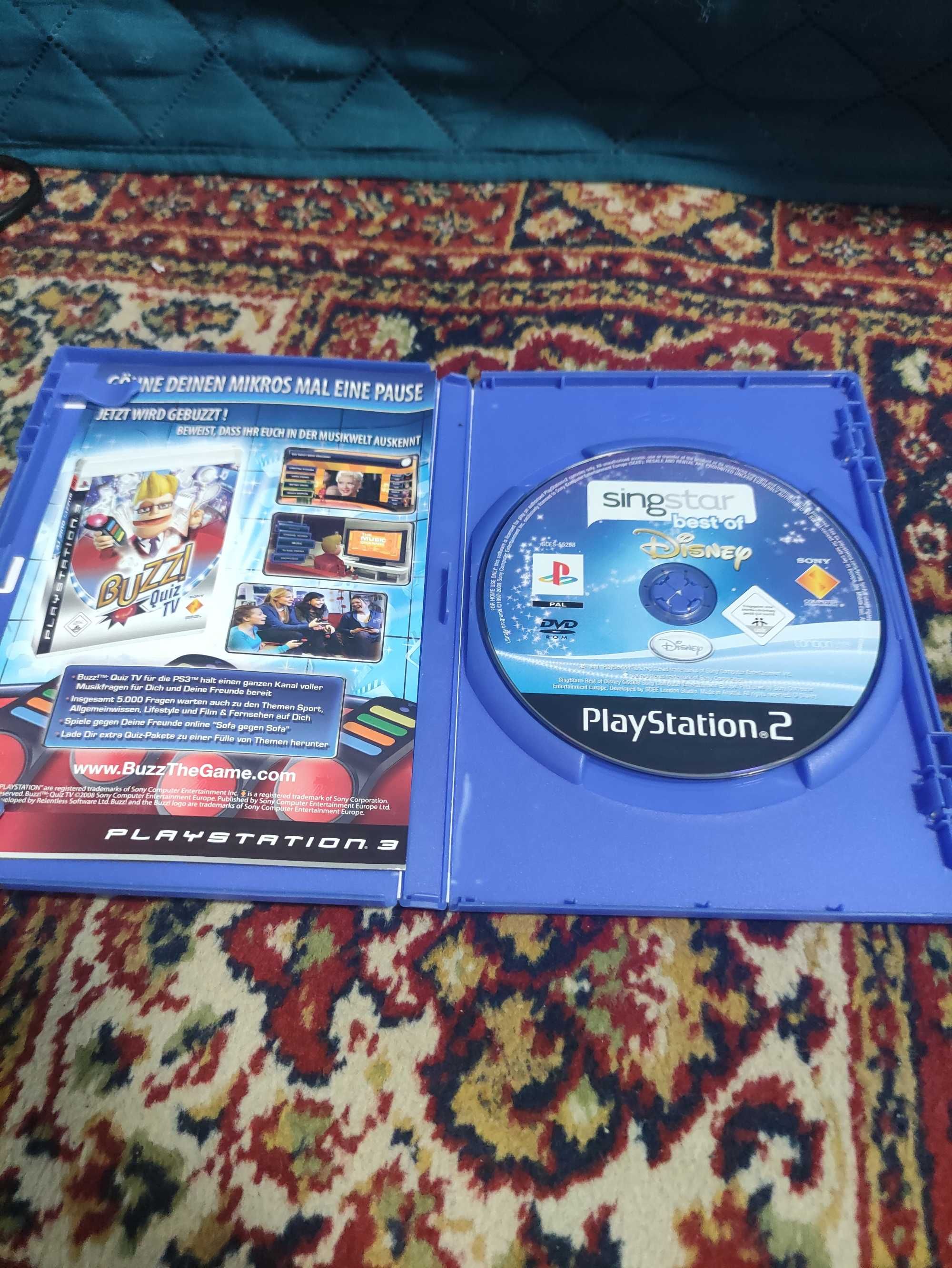 Ps2 Singstar Disney i Star Wars Battlefront 2