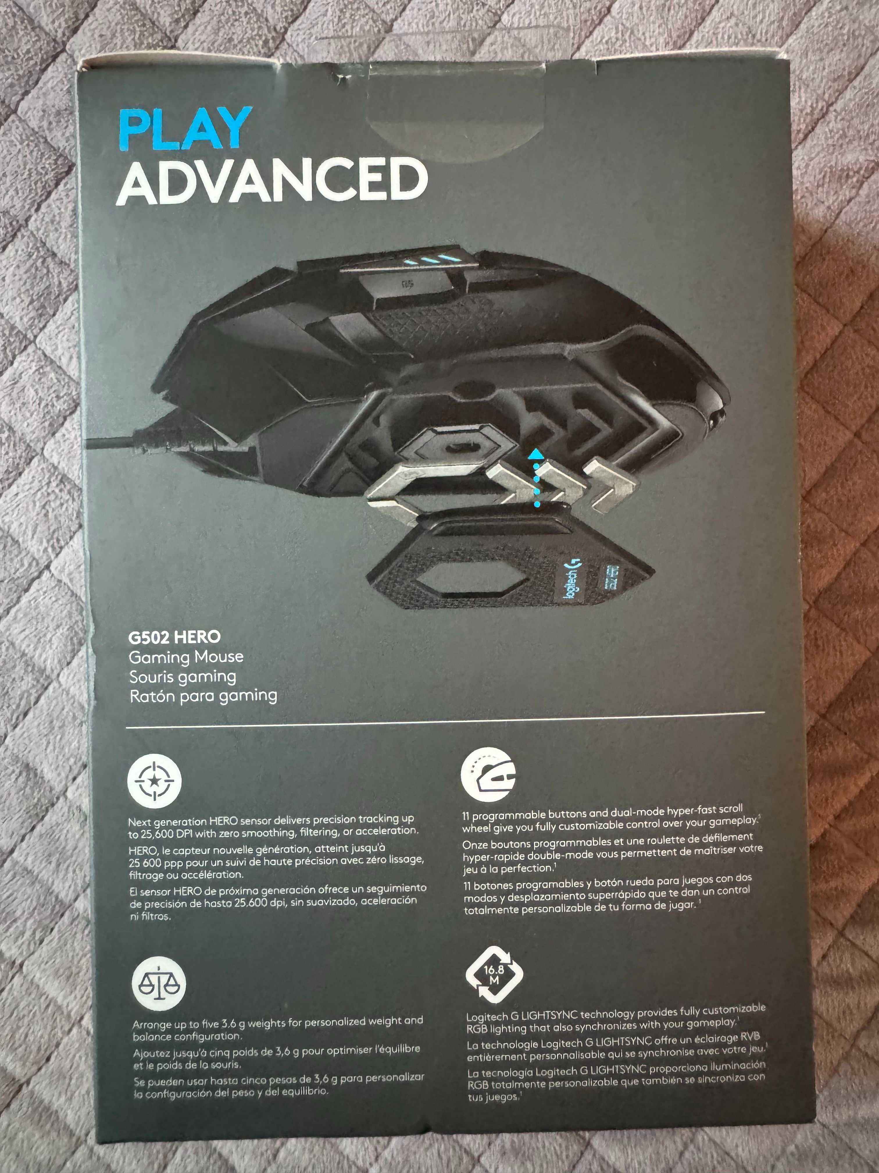 Mysz przewodowa Logitech G502 Hero