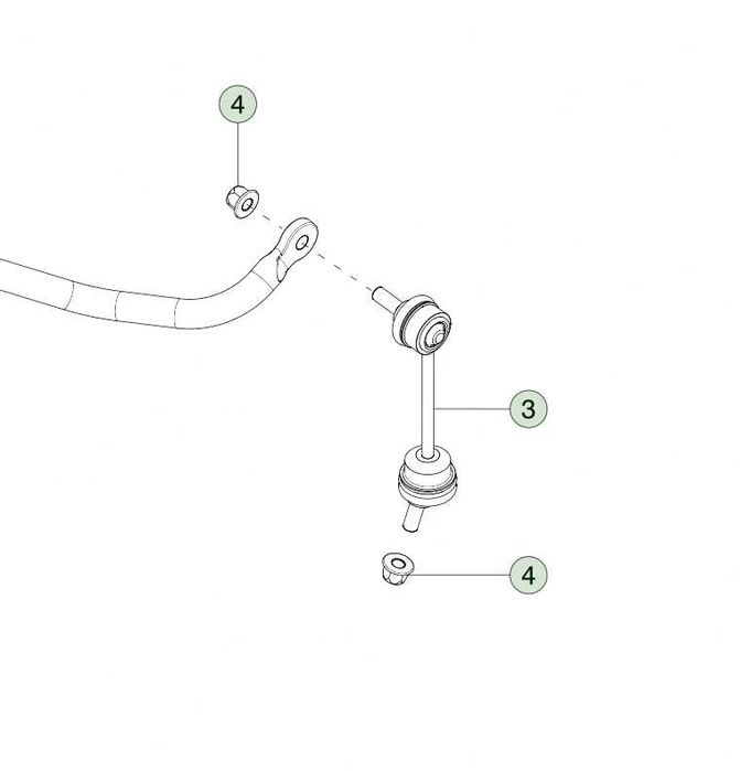 Tesla - Peças de Suspensão Traseira Model S 85D 2015 Esq. ou Dir.