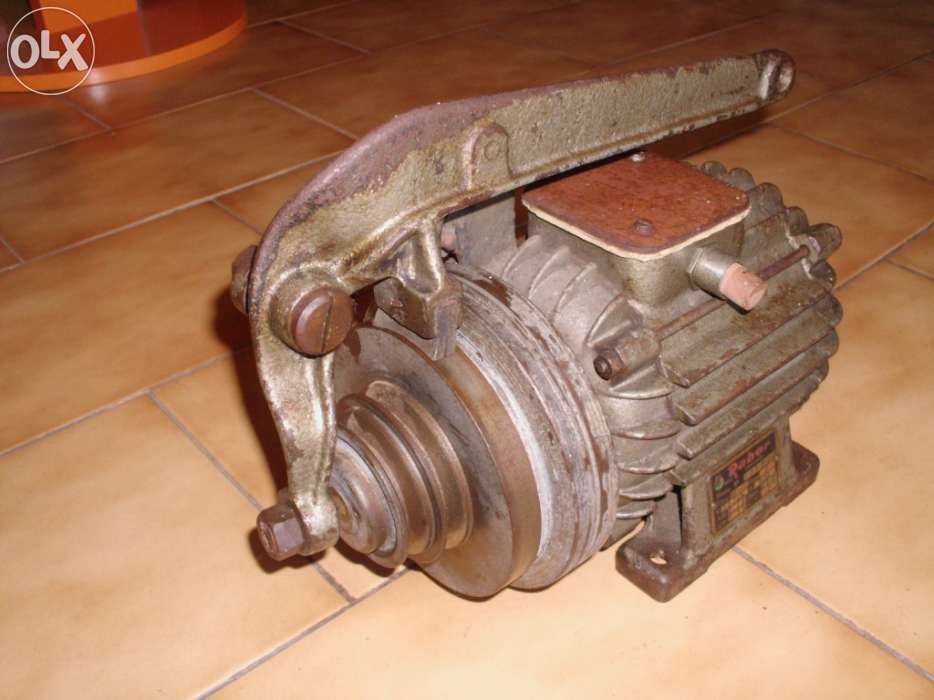 Motor de maquina de costura e gaspiar com embraagem e travão