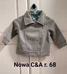 Nowa kurtka 68 C&A bluza z meszkiem 68