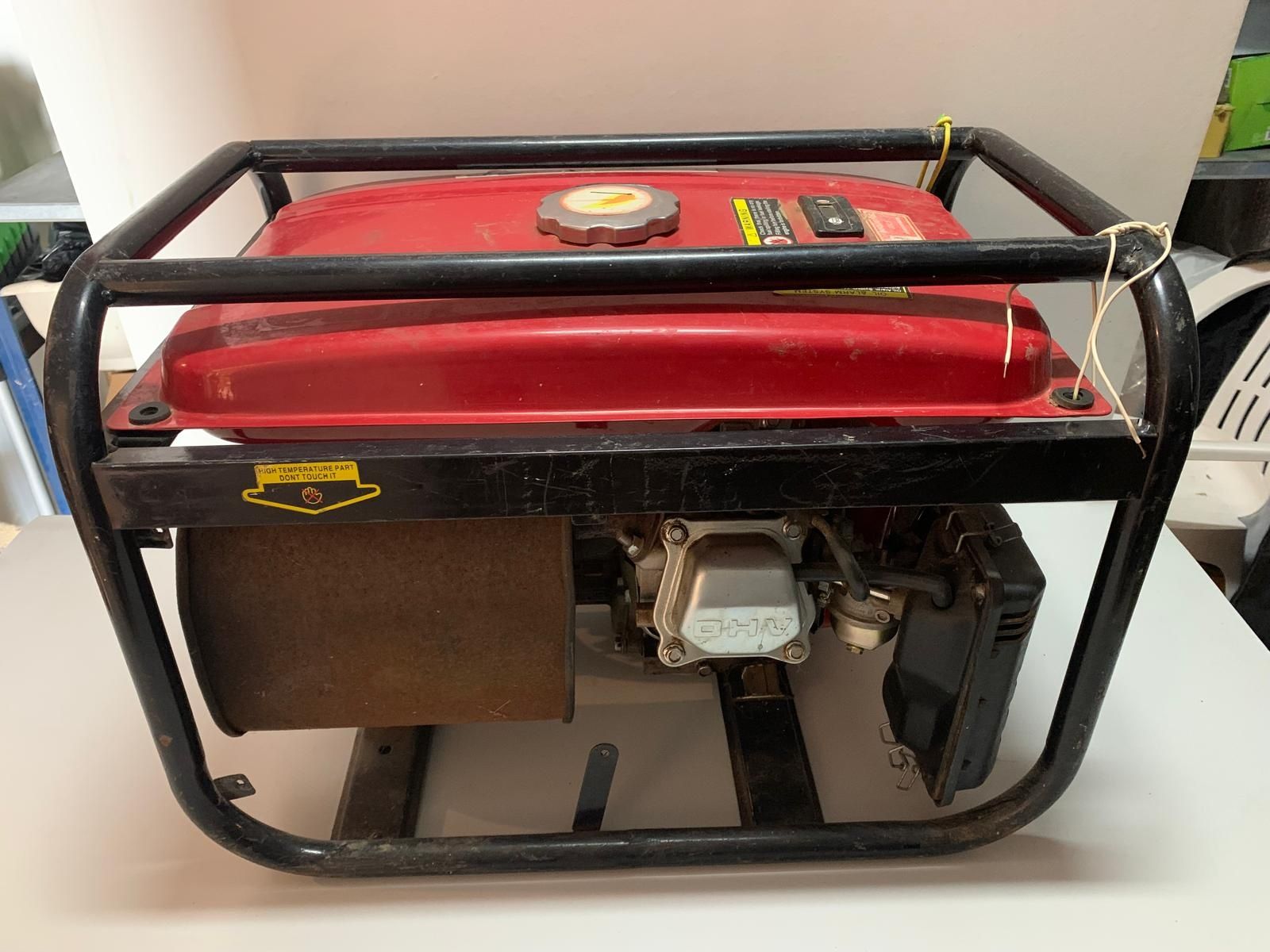 Motor gasolina 4 tempos - gerador avariado
