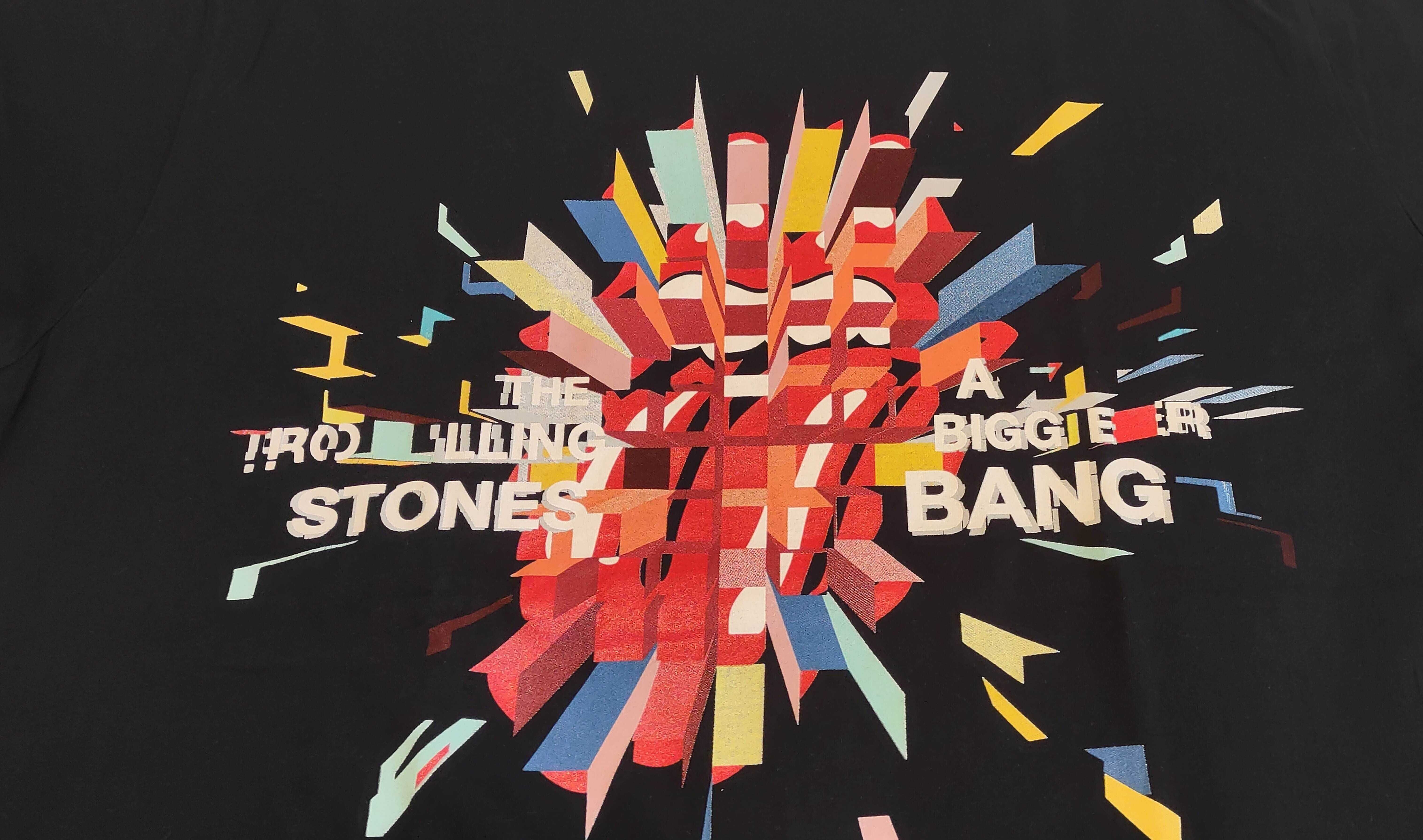 koszulka - T-shirt - THE ROLLING STONES - XXL - czarna