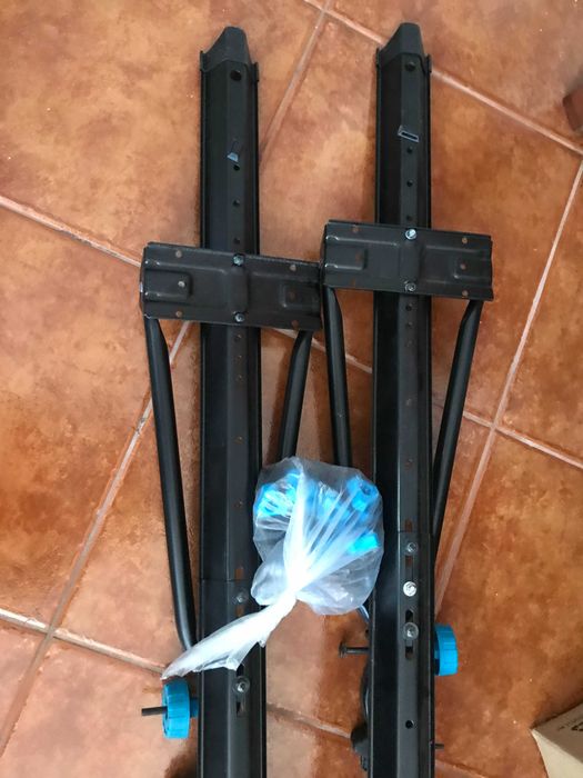 2 Suportes de bicicleta para barras de tejadilho