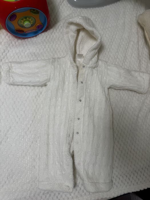 Теплый зимний комбинезон ( ромпер)