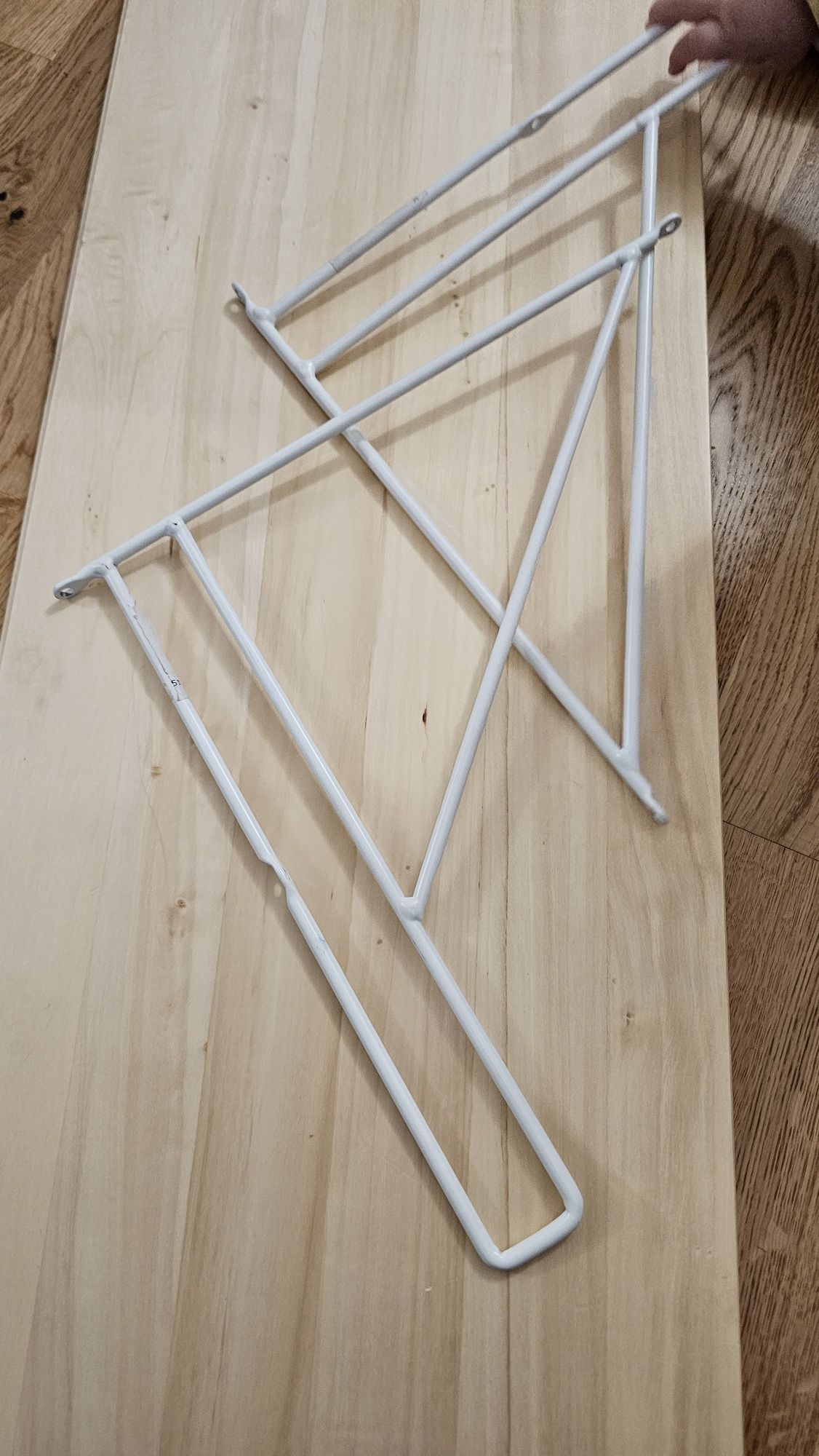 Półka wisząca ikea 120x30 drewniana