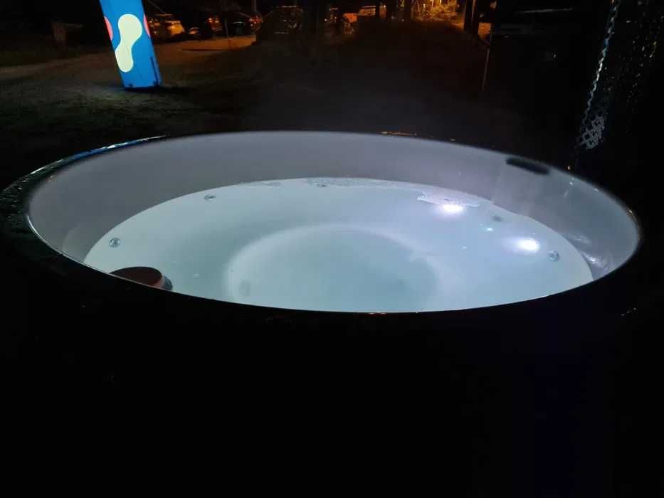 Wynajem mobilnej balii ogrodowej , jacuzzi mobilne , ruska bania