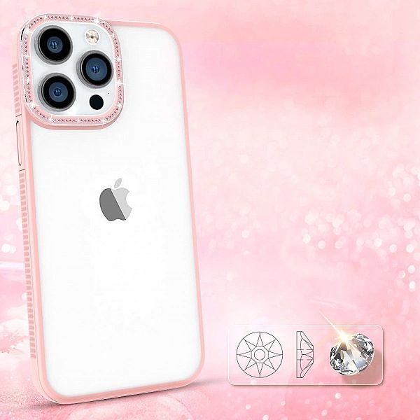 Kingxbar Sparkle Series etui iPhone 13 Pro Max z kryształami obudowa p