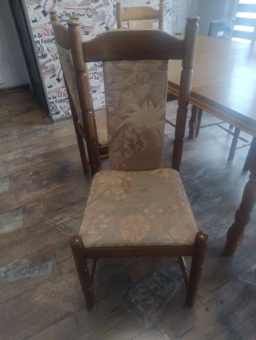 Stół z krzesłami zestaw 6szt do jadalni, kuchni