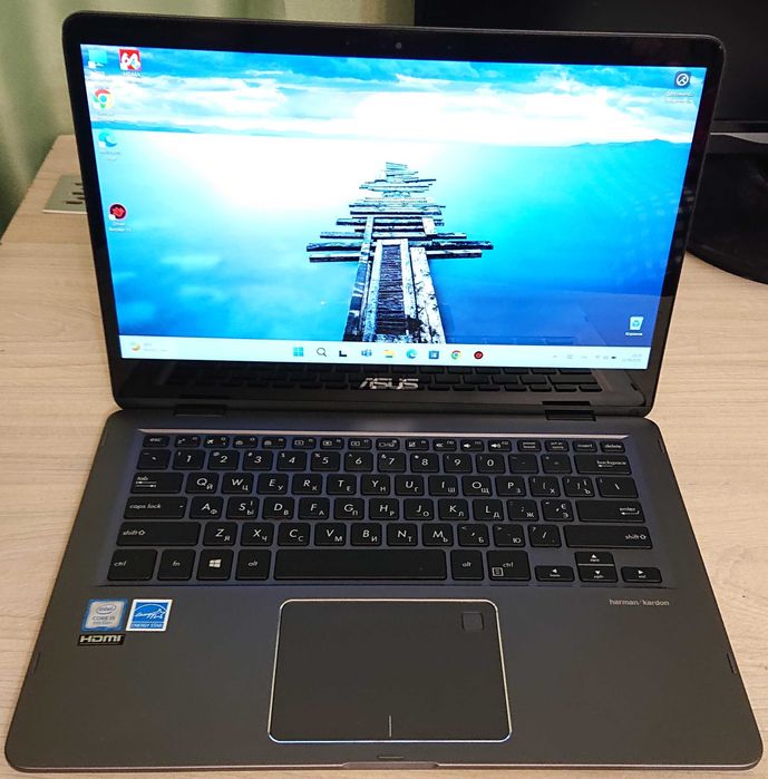 Ноутбук-Трансформер Asus /i5-8250/DDR4 8 Gb/SSD 256Gb/бат. 3 час