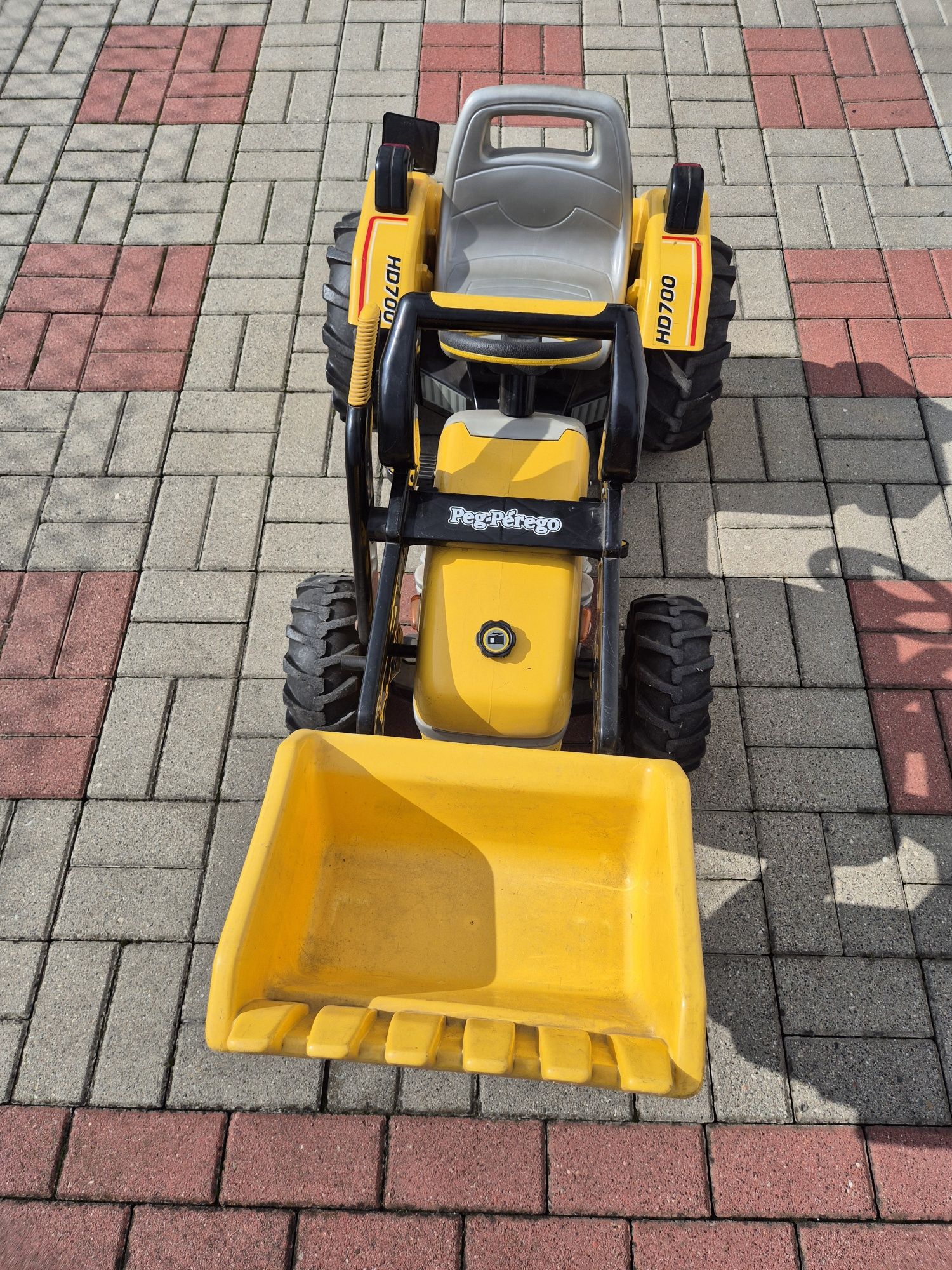 Koparka traktor na pedała peg perego