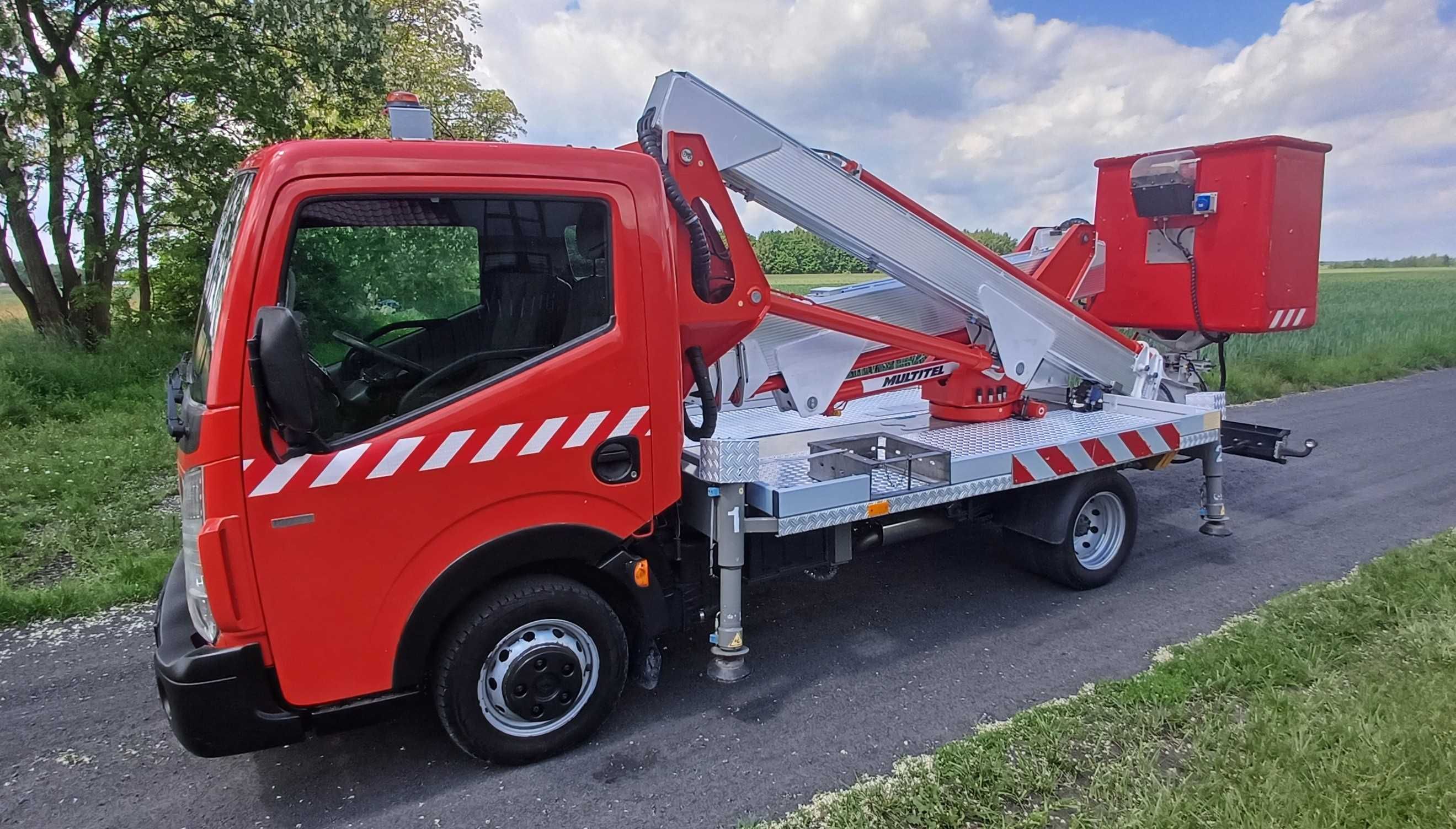Renault Maxity 20 m zwyżka podnośnik koszowy Multitel MX 200 DS cmc