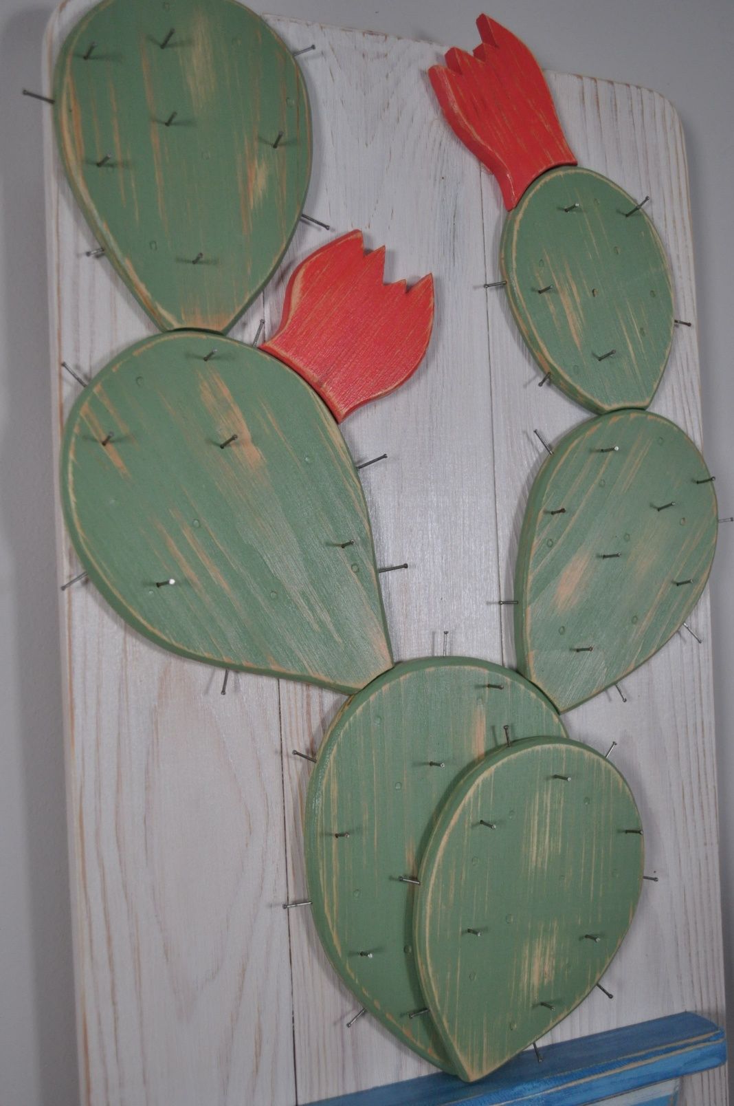 Ozdoba na ścianę-kaktus