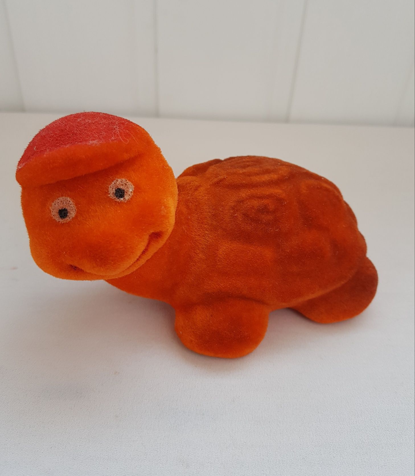 Мягкая игрушка оранжевая черепаха ссср