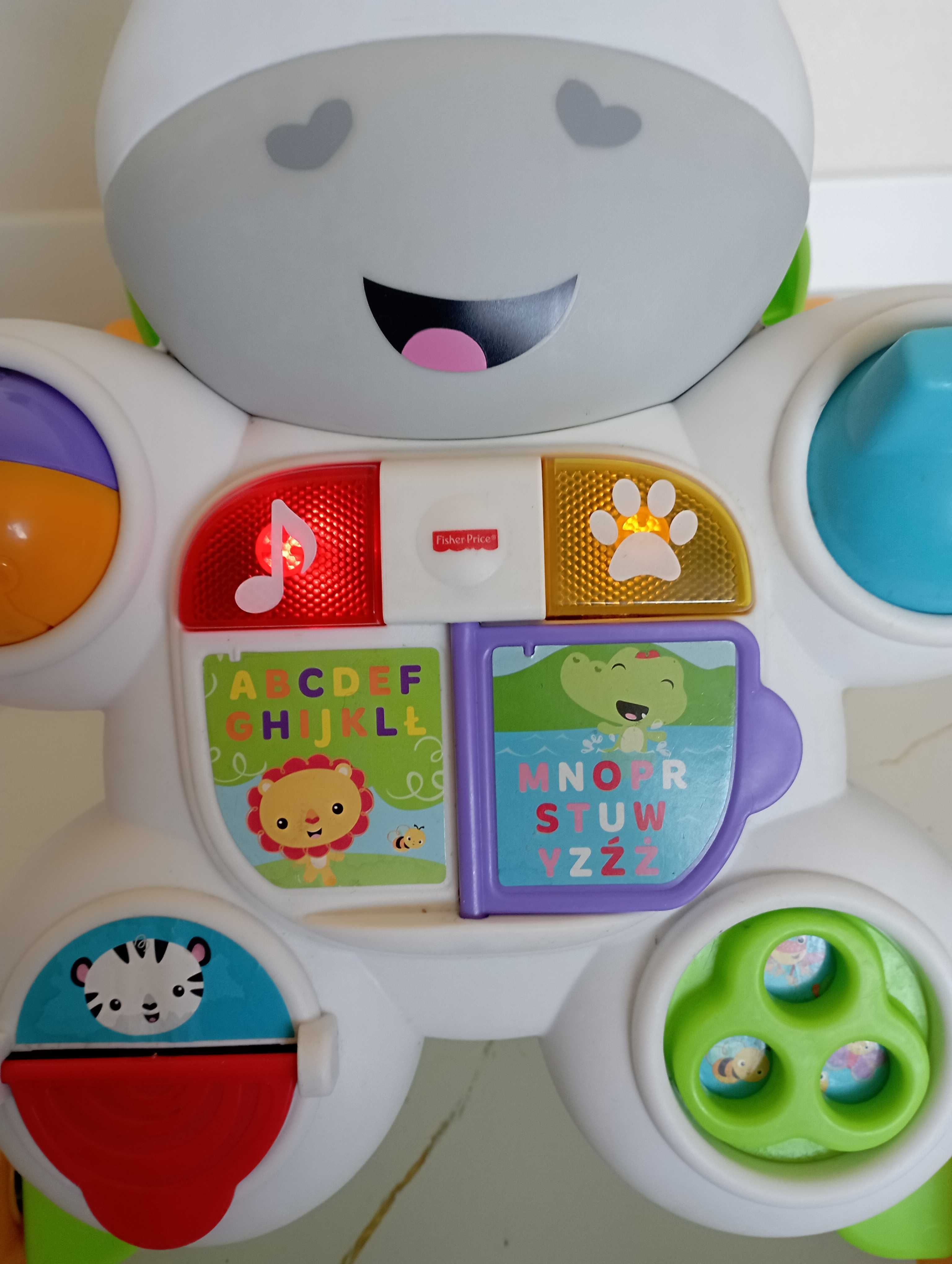Interaktywny Chodzik-Pchacz Zebra od Fisher-Price® w Języku Polskim