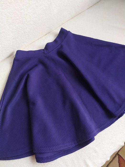 Fioletowa spódnica spódniczka elegancka