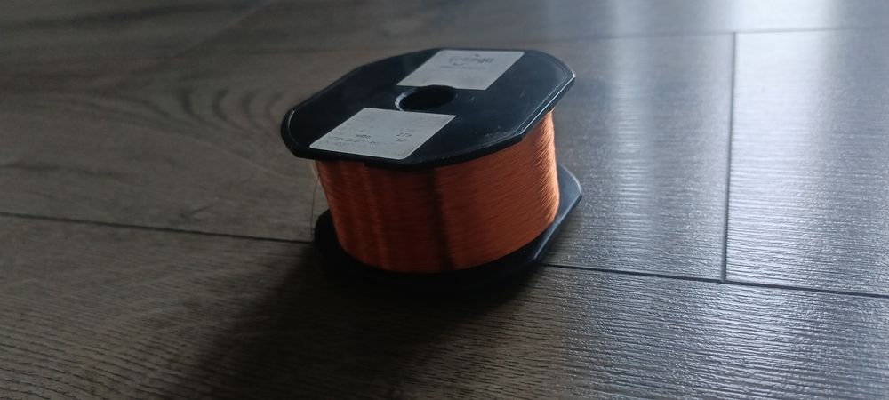 DRUT NAWOJOWY miedziany DN2E 0,16mm - 500g