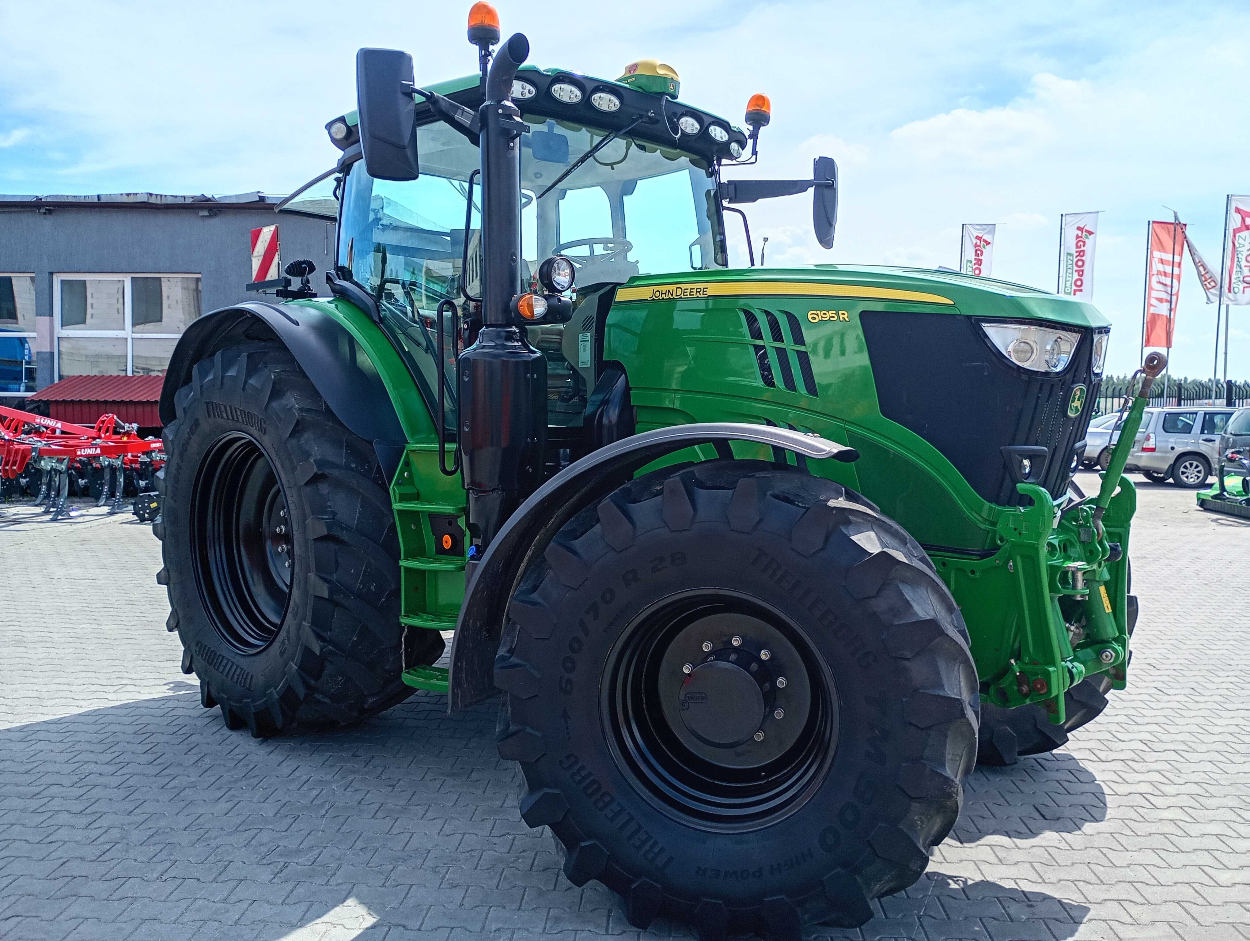 John Deere 6195R Ultimate Edition + SF6000 Command Pro, Niemcy 5524 h
